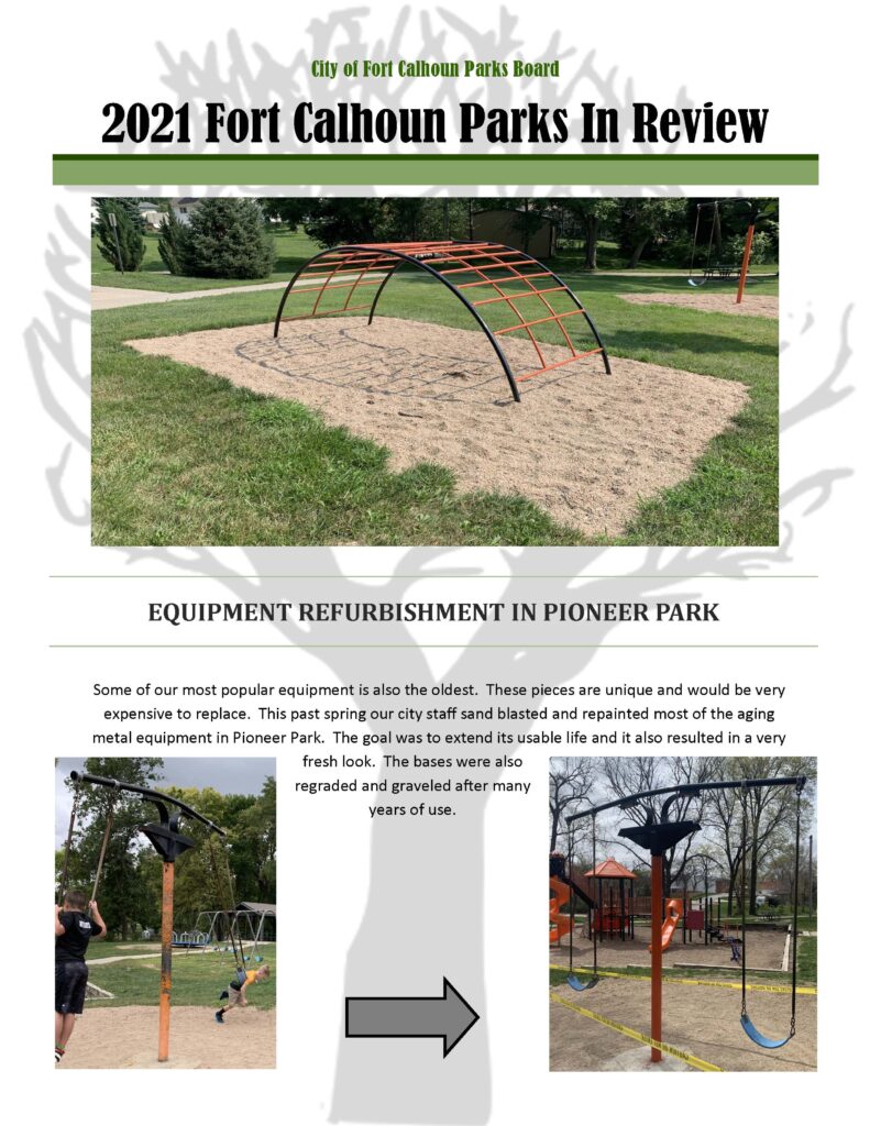 Parks & Recreation City of Fort Calhoun