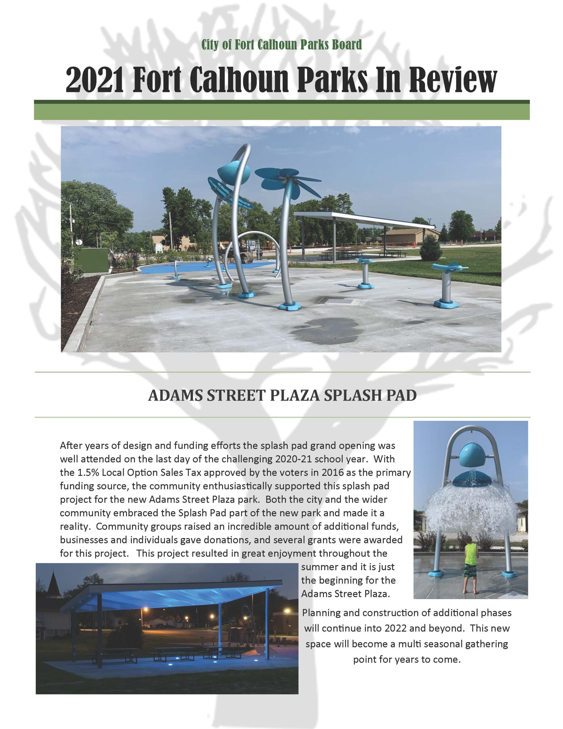 Parks & Recreation City of Fort Calhoun